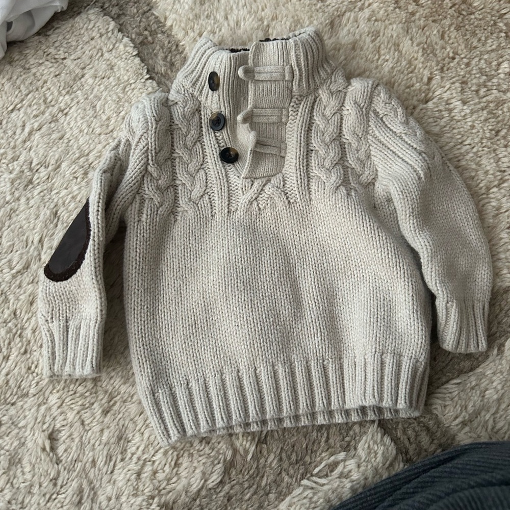 Baby GAP Cable Knit Pullover Toddler 12-18M